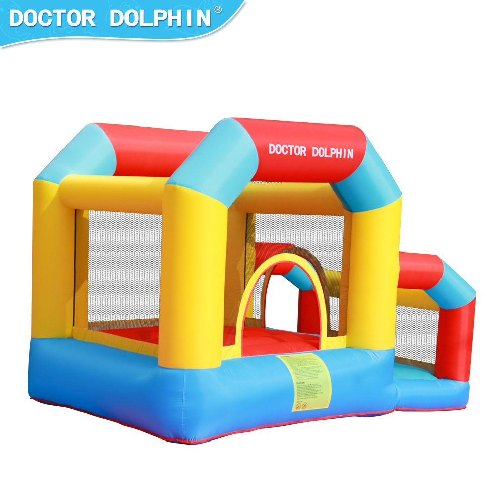 Castillo inflable pequeño, trampolín inflable pequeño para interiores, trampolín inflable de tela Oxford para juegos infantiles, venta al por mayor