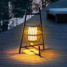 太阳能手提灯风灯LED草坪灯落地灯充电可移动台灯氛围防水户外灯
