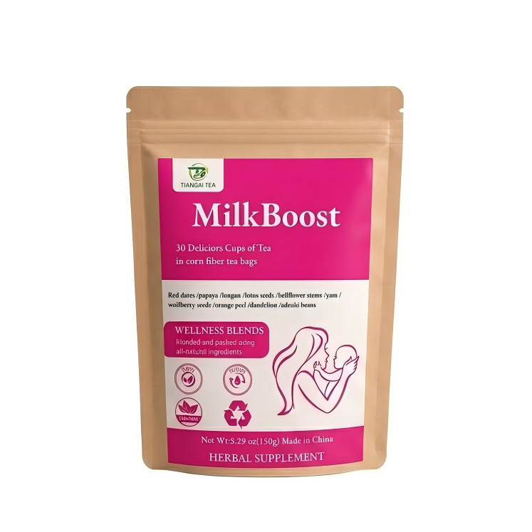MilkBoost Tea is exclusively available for cross-border sales as a popular health tea for breastfeeding mothers, featuring papaya and dandelion herbal tea bags, available for wholesale MilkBoost Tea is exclusively available for cross-border sales as a popular health tea for breastfeeding mothers, featuring papaya and dandelion herbal tea bags, available for wholesale