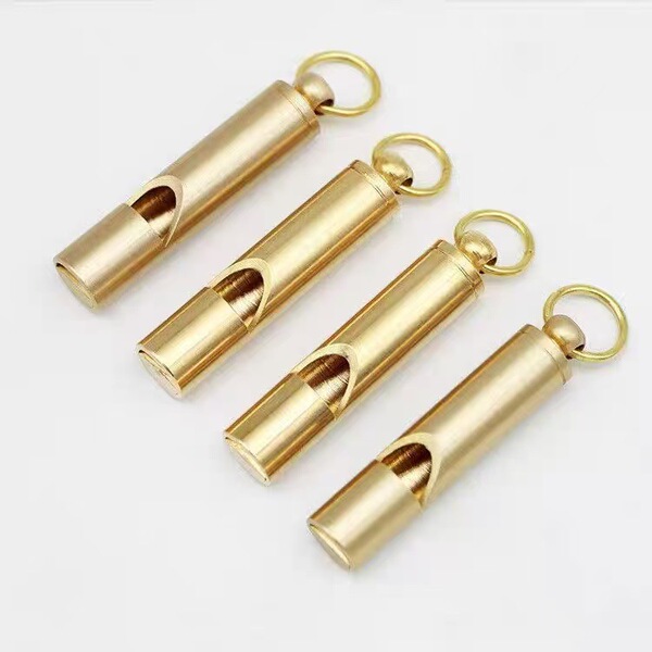 Brass whistle