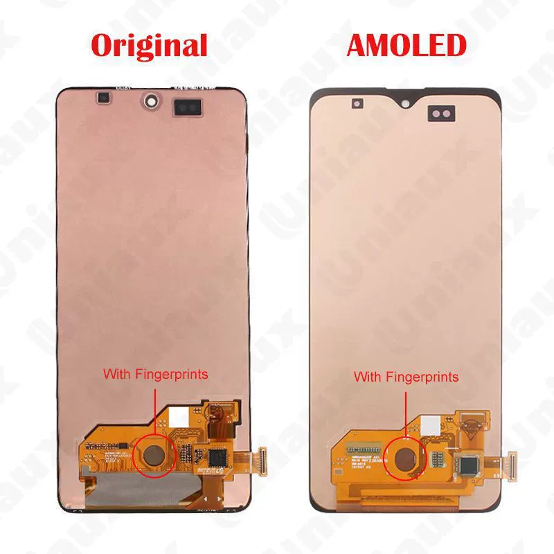 Подходит для Samsung A51 5G / A516 сборка экрана OLED LCD внутри и снаружи интегрированный экран