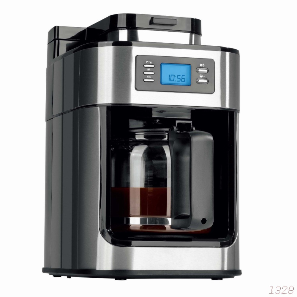 Máquina de café transfronteriza, máquina de molienda en todo uno, máquina de molienda doméstica, oficina automática completa, café de goteo americano