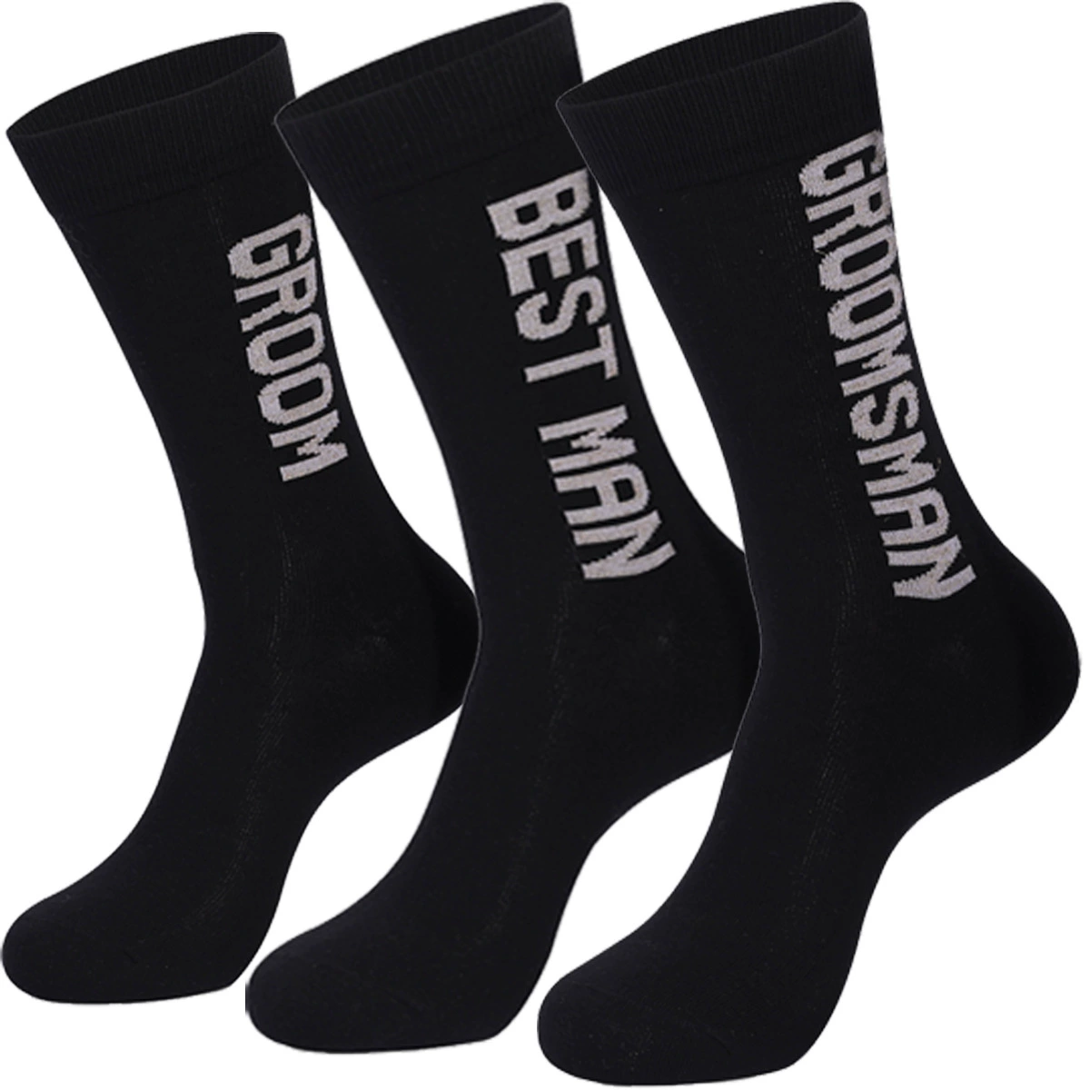  cross -border amazon wedding festival groom beauty casual de demoral cotton cotton mid -cotton alphabet male socks gift socks