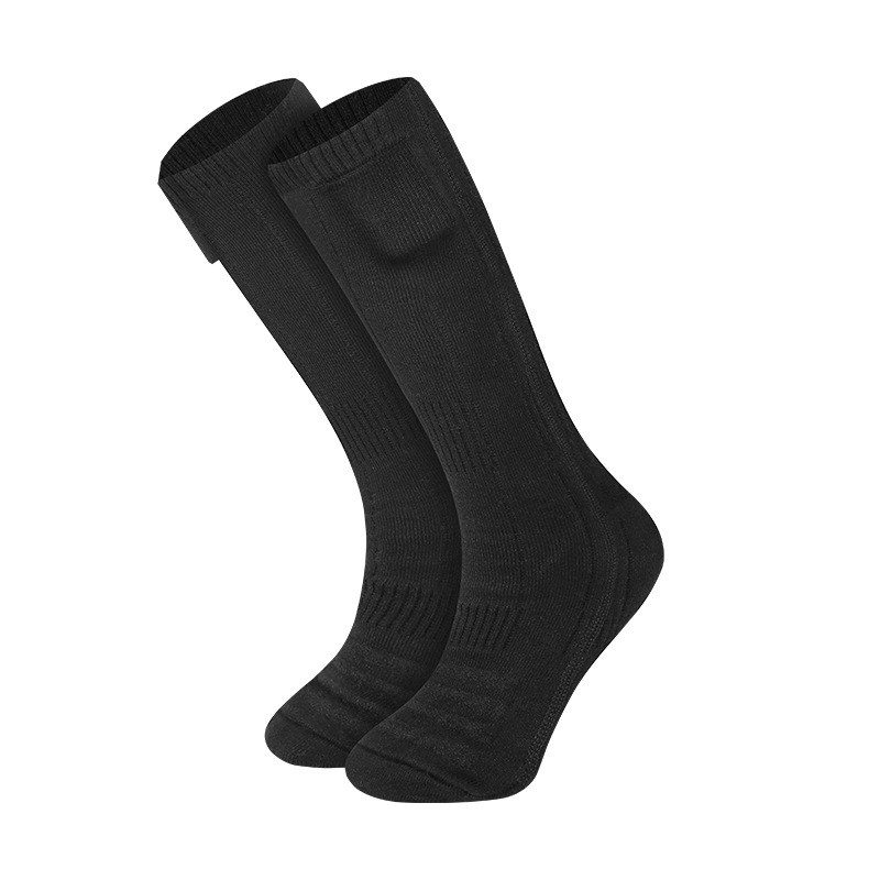 电热袜子男女USB充电发热保暖袜子加热袜子长筒滑雪袜子厂家直供