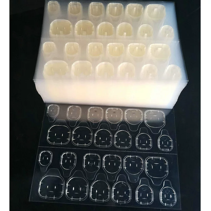 6083P желтый супер липкий гель высокой липкой 10 дней желе гель ногтей наклейки