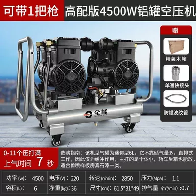 Hava kompressorları Pump Water-Filled Sand Spray Special - bare-metal-4500-watts-6-liters-11-pressure