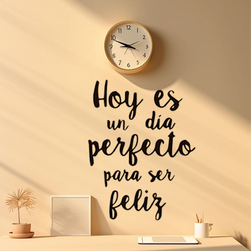 Día perfecto Estilo nórdico pegatinas de pared letras inglesas pegatinas transfronterizas e-commerce generación AliExpress