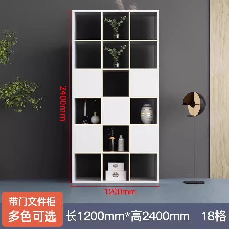 8 _ Gabinete de celosía con puerta (longitud 1.2 m _ profundidad 0.4 m _ altura 2.4 m)