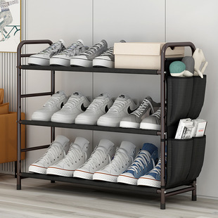 Shoe Rack Household Dormitory Door Simple Shoe Rack Wholesale Multi-Layer Dust-Proof Storage Shoe Cabinet Small Assembly Shoe Rack