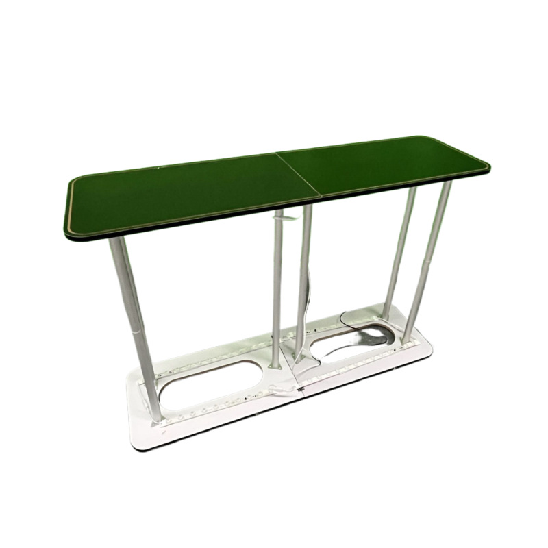 Ventas directas de la fábrica de Shanghai pantalla rápida mostrar recepción cuadrado actividad cabina portátil aleación de aluminio sublimación paño recepción