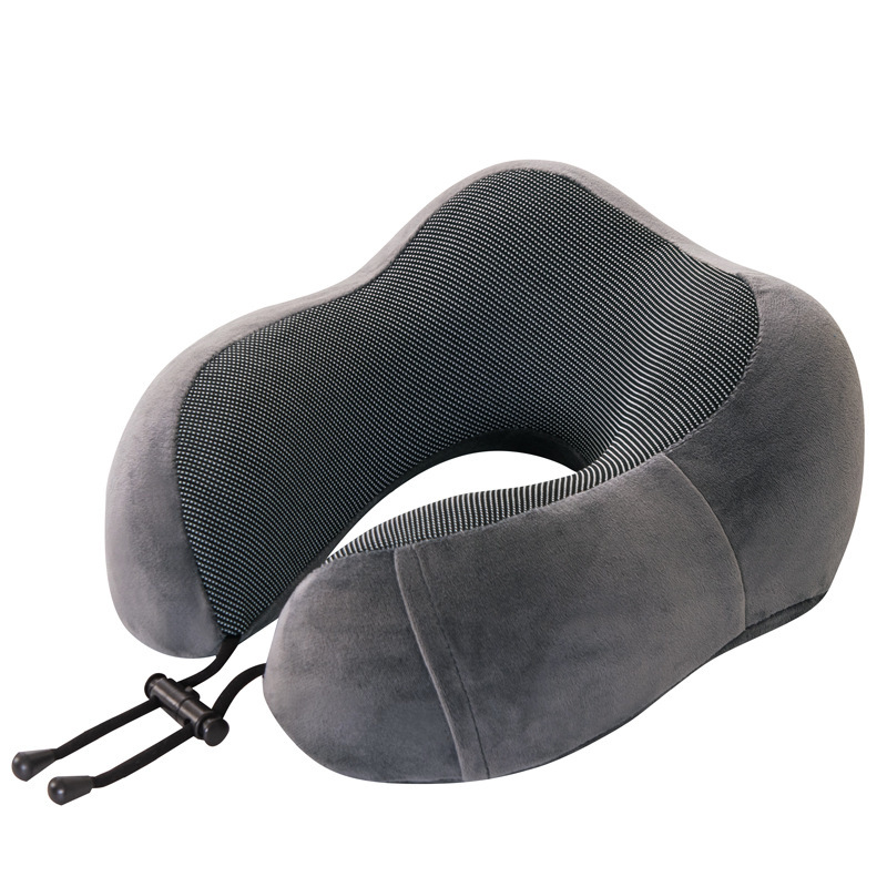 Almohada de viaje con memoria Almohada en forma de U al por mayor Almohada transfronteriza de comercio exterior Almohada de siesta de oficina de coche Almohada en forma de U