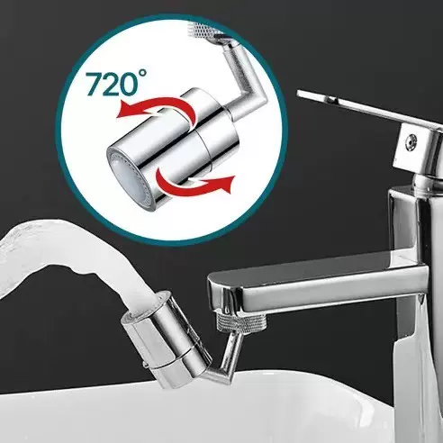万向水龙头延伸器洗漱台防溅神器面盆龙头外接防溅头厨房旋转水嘴