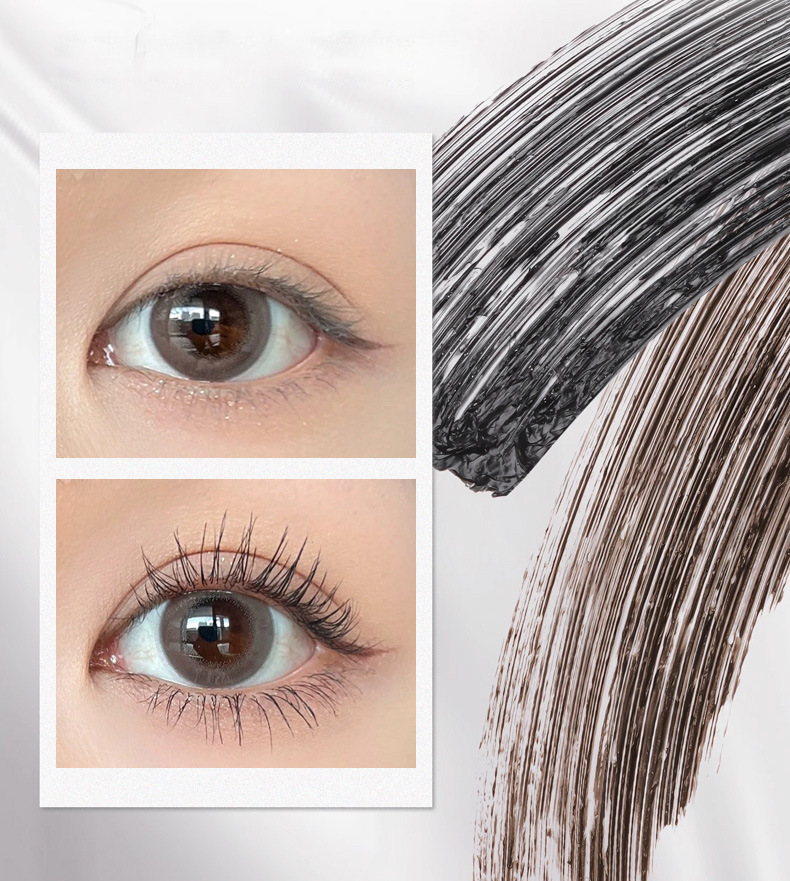 Makeup xixi Wenyu Curling mascara, natural, three-dimensional, slender and well-defined, each lash distinct, waterproof, sweat-proof and non-smudging Specification drawing