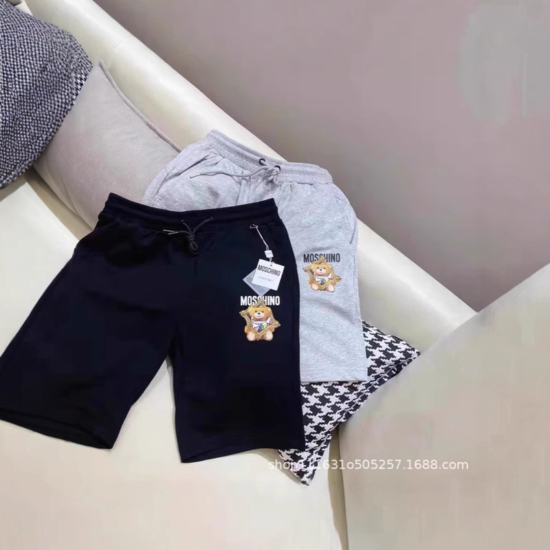 Moschino Moschino Short Sweatpants Drawstring Loose Casual Pants Family Sports Casual Shorts