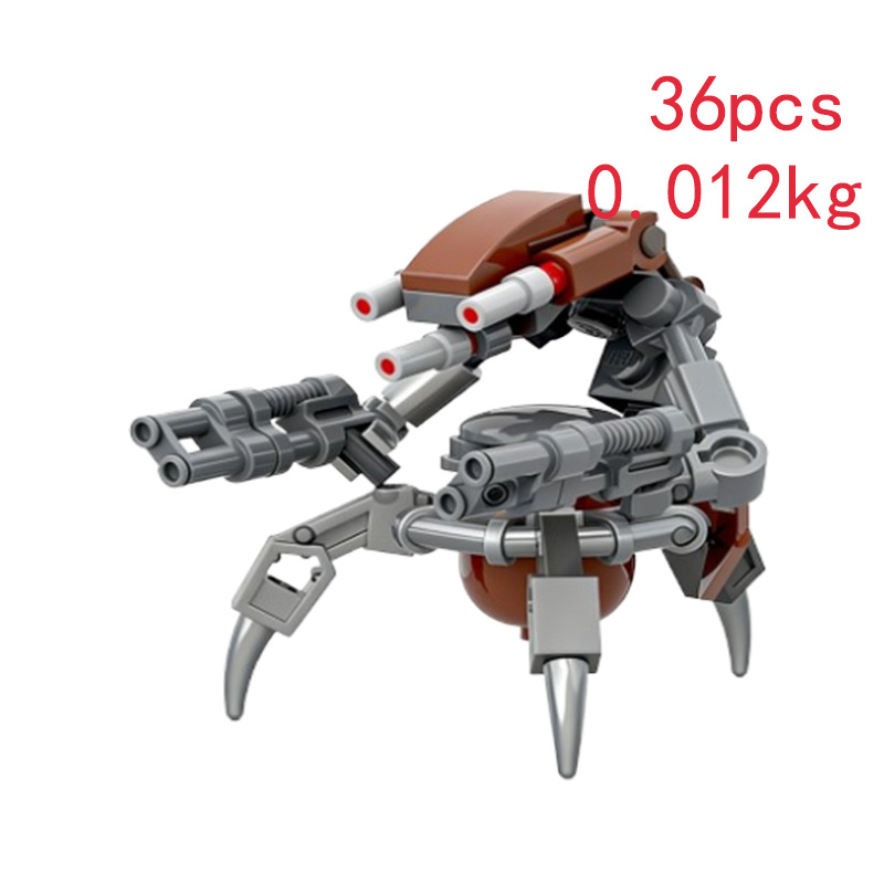 Moc Small Particle Diy Robot Educational Building Block Toy Set_voghion.com