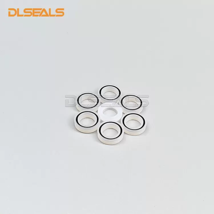 UPE点胶机泛塞封 耐磨耐高温点胶阀密封圈 聚四氟乙烯打胶机配件