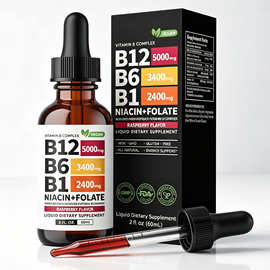 TK亚马逊爆款维生素B12滴剂vitamin B12 drops工厂现货批发代加工
