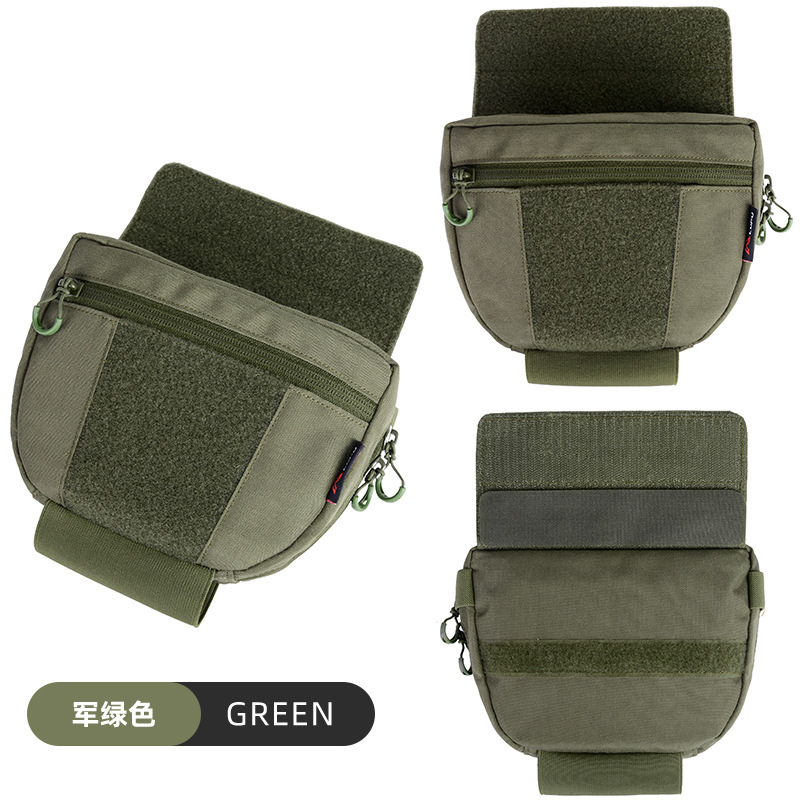 Amazon personalizado chaleco táctico bolsas de abdomen accesorios multifuncionales almacenar bolsas colgantes de entrenamiento al aire libre bolsas de expansión