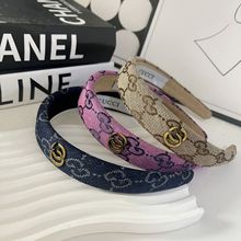 韩版新款宽边布艺发箍4CM高颅顶气质头箍欧美时尚洗脸发夹神器卡