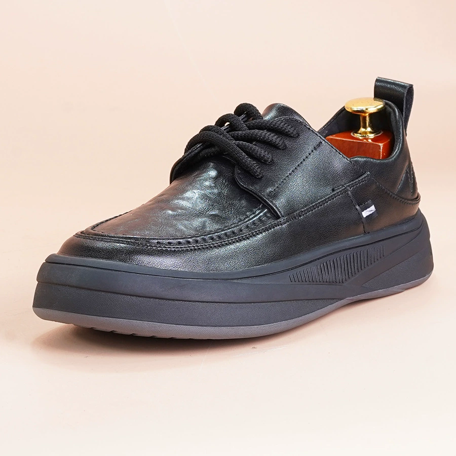 Мужская кожаная кожа с изогнутыми головами повседневная обувь для клоунов мужская модная обувь