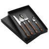 Brand Japanese tableware stainless steel, set, wholesale, internet celebrity, 4 piece set