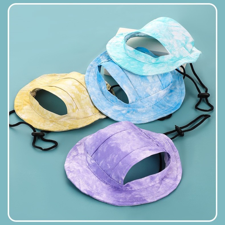 Sombrero para el sol para mascotas, mini sombrero de vaquero, protección UV, protección solar, sombrero de gato de peluche, casco al por mayor