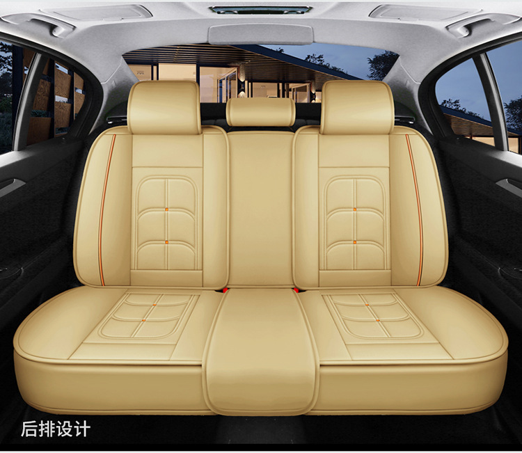 Wholesale Foreign Trade Manufacturers Direct Sales New All-Inclusive Car Seat Covers Full Leather Seat Cushions Four-Season Universal Seat Cushions Seat Covers