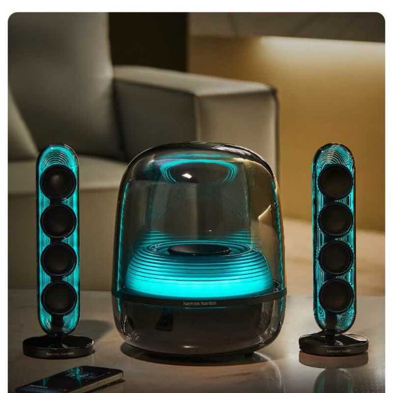 Harman Kardon Soundsticks 5 Music Crystal 第 5 世代 Xuan Guang Edition デスクトップ Bluetooth スピーカー ブラック|undefined