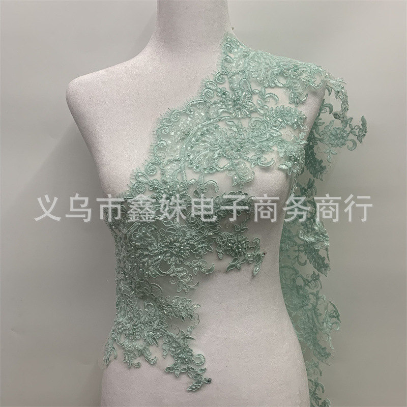 镂空刺绣花边烫钻条码 服装服饰辅料配件