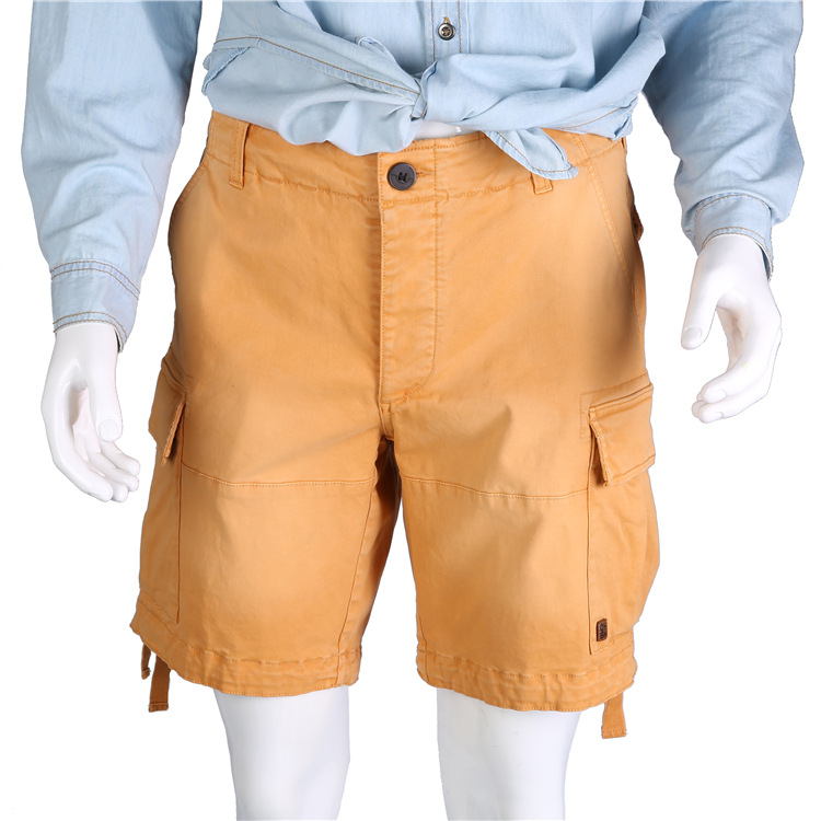 Tejido de algodón de color spandex para hombres pantalones cortos casuales tela tejida de tela de twill barata