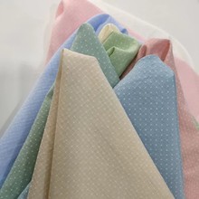 全棉纱罗提花满天星Lolita女装连衣裙衬衫童装梭织布春夏秋季面料