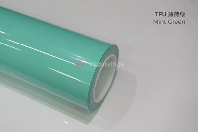 Auto Color Change Film — car color change film crystal - tpu-mint-green-15215m