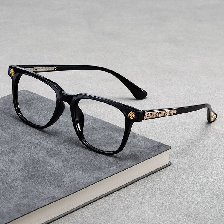 European and American Overseas New Sunglasses for Men and Women Square Frame Flat Mirrors Classic Travel Fashion Optical Glasses 2271