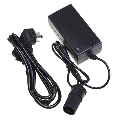 220V to 12V power converter inverter household socket to car vacuum cleaner refrigerator adapter