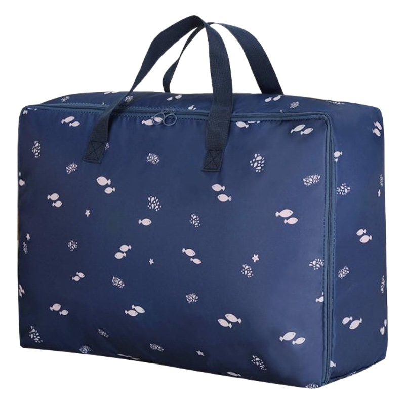 Bolsa de almacenamiento de edredón a prueba de humedad impermeable Oxford ropa de tela bolsa de almacenamiento de edredón engrosada equipaje de mano bolsa de transporte al por mayor