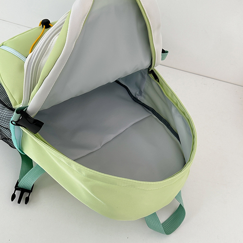 Nuevas mochilas escolares para estudiantes universitarias Diseño de nicho ins Mochila simple y versátil para estudiantes de secundaria Mochila de viaje de ocio
