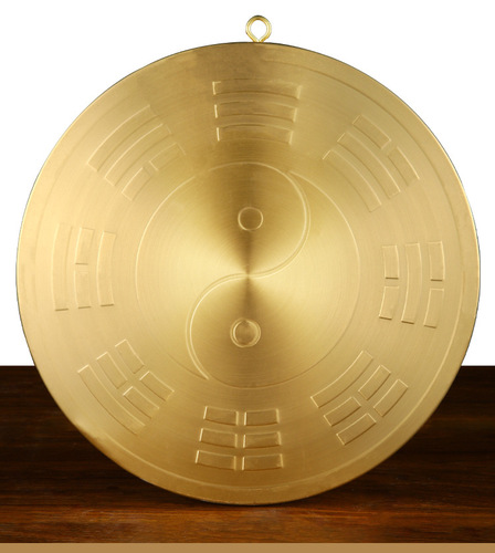 Tongshanhai Town Ornaments Home Bagua Shanhai Town Pendant Copper Plate Convex Mirror Crafts Manufacturer Wholesale