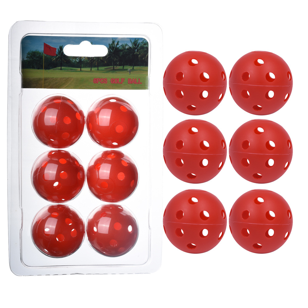 Pelota de práctica de golf pelota de práctica de interior pelota de golf bola hueca