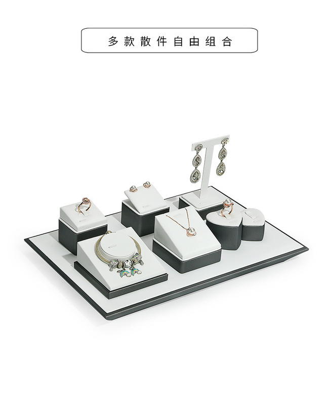 A020-(22-14)灰配白色拉絲平櫃展示陳列(旭躍)詳情