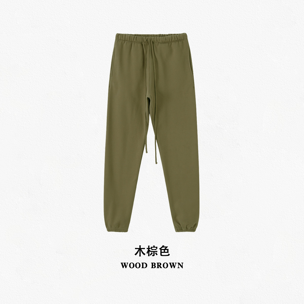 Colección caliente transfronteriza de ropa de hombre europea y americana otoño e invierno nuevos productos más terciopelo engrosado 350g traje de pantalón de suéter de hombre de marca de moda estadounidense