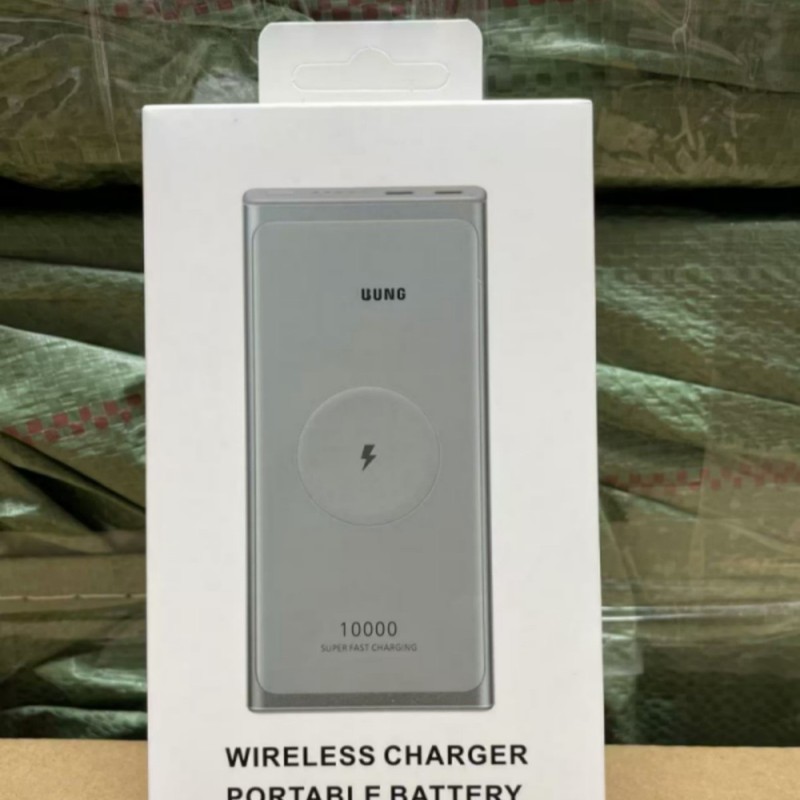 サムスンワイヤレスパワーバンク 10000 mAh コンパクト大容量ミニモバイル電源アルミニウム合金に適しています|undefined