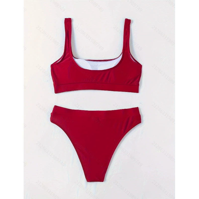 Swimwear, sexy push up bra, European style, backless, high waist, high-quality style