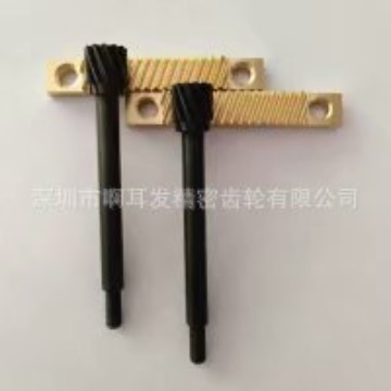 厂家供应高精密小模数硬齿面铜斜齿条滑台齿条铜齿条加工订制批发