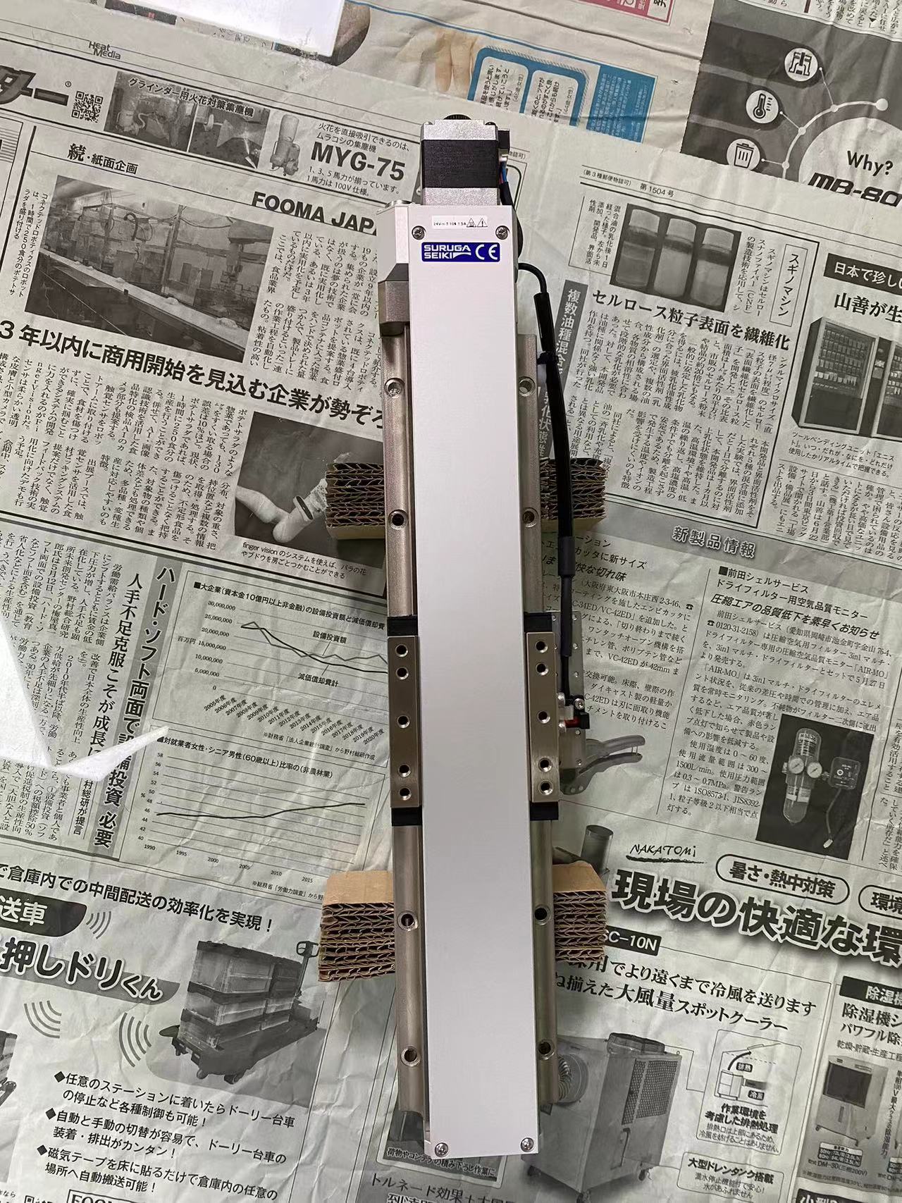 日本进口SURUGA骏河精机B05-41NM手动直线运动X轴平台