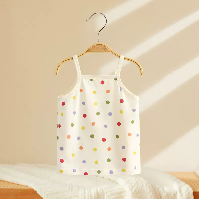 女童吊带背心纯棉儿童可爱上衣宝宝夏装婴儿打底内穿夏季薄款衣服