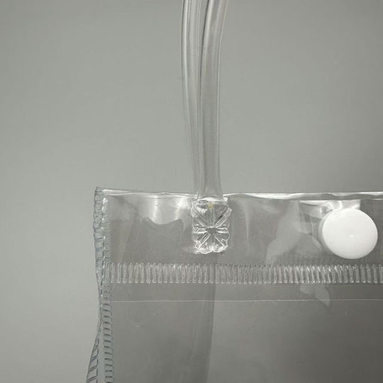 transparent pvc handbag gift bag wedding candy hand gift bag plastic bag printed logo packing bag gift bag