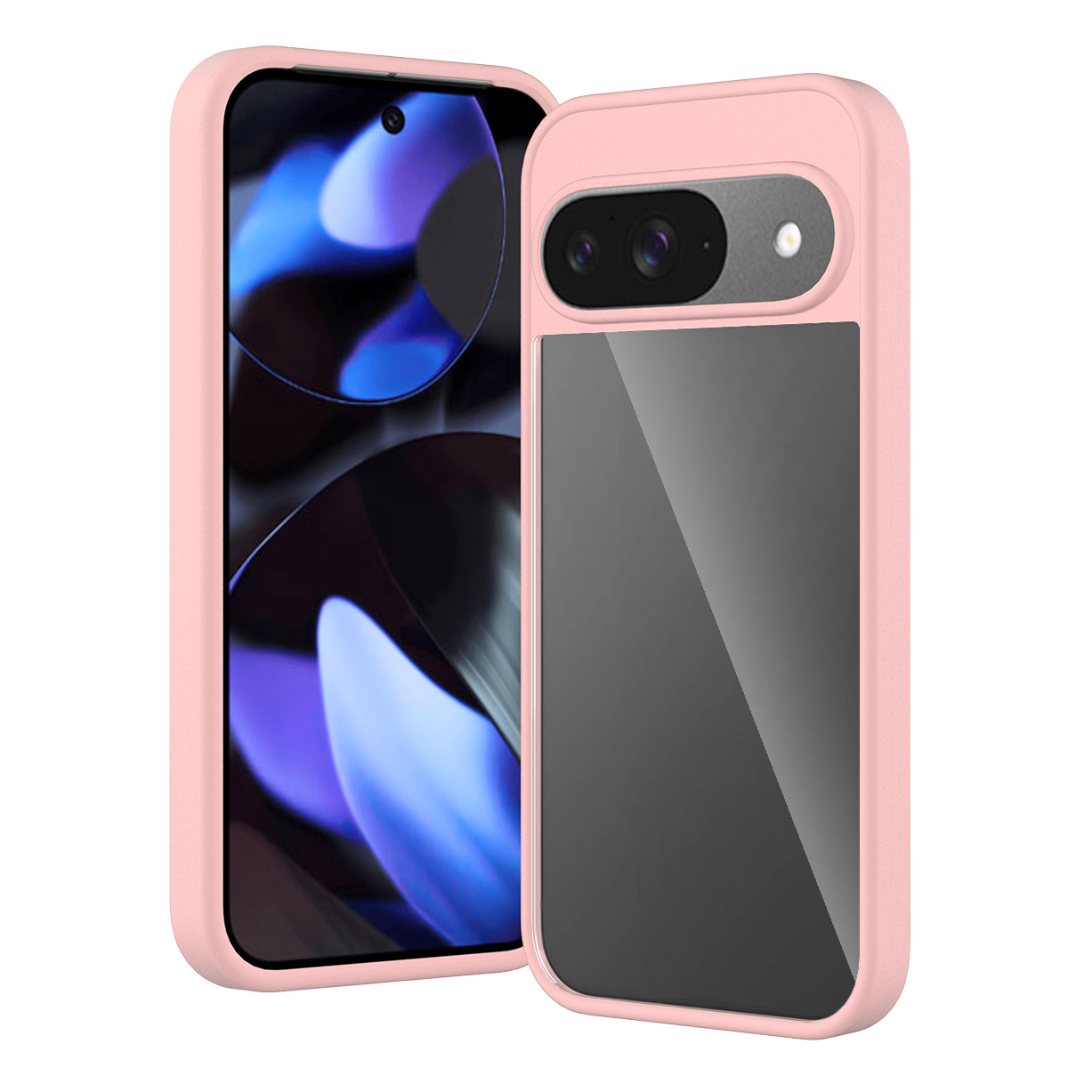 Aplicación transfronteriza Google PIXEL 9/9Pro mate transparente cubierta de cerveza 10pro caja del teléfono móvil más duro 2.0mm anti-caída