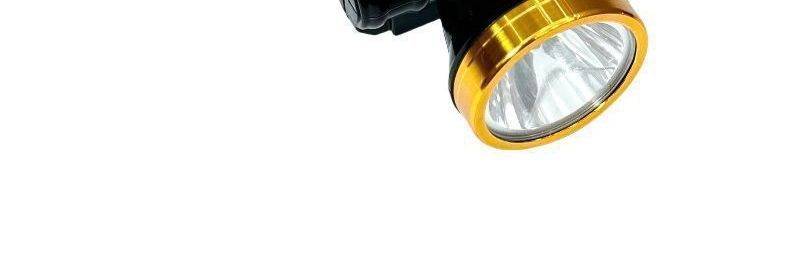High-brightness headlamp, waterproof, rechargeable LED lithium battery small headlamp for night fishing, outdoor patrol, camping, head-mounted flashlight