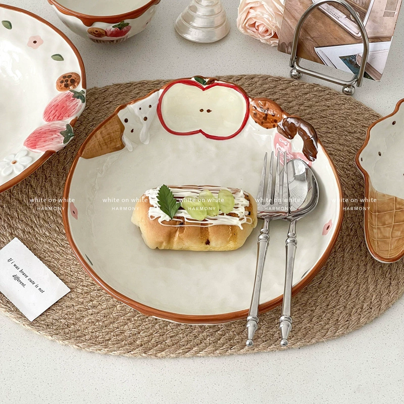 High quality dinner plate, ceramic afternoon tea