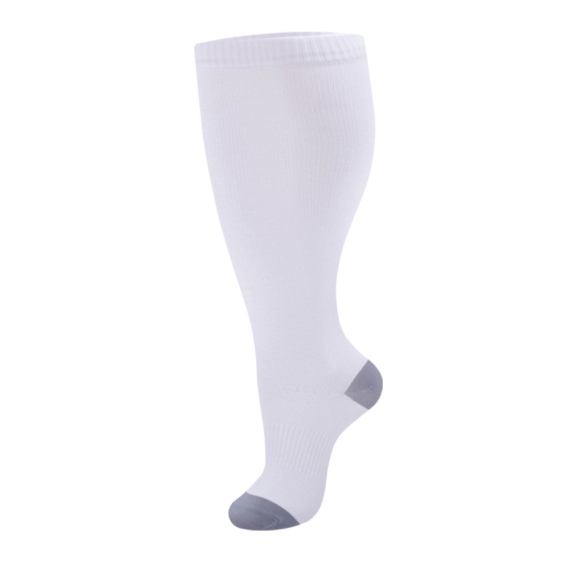 Calze a compressione in nylon per infermieri, taglie forti, per corsa e fitness, per uomini e donne, 2025d_voghion.com